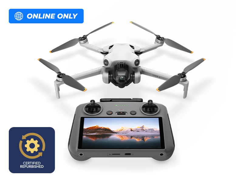DJI Mini 4 Pro w. DJI RC 2 (Refurbished)